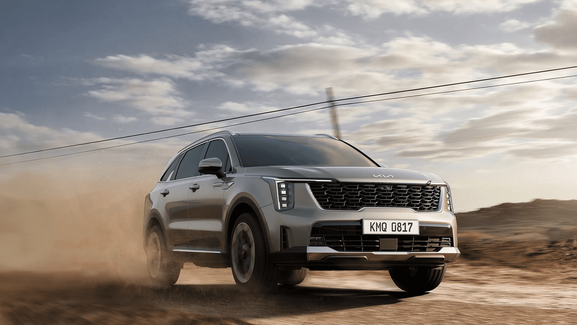 קיה סורנטו 2025 נוסעת בשטח – רכב SUV חזק עם יכולות נהיגה בתנאי שטח, זמין עכשיו בקיה שחק פתח תקווה